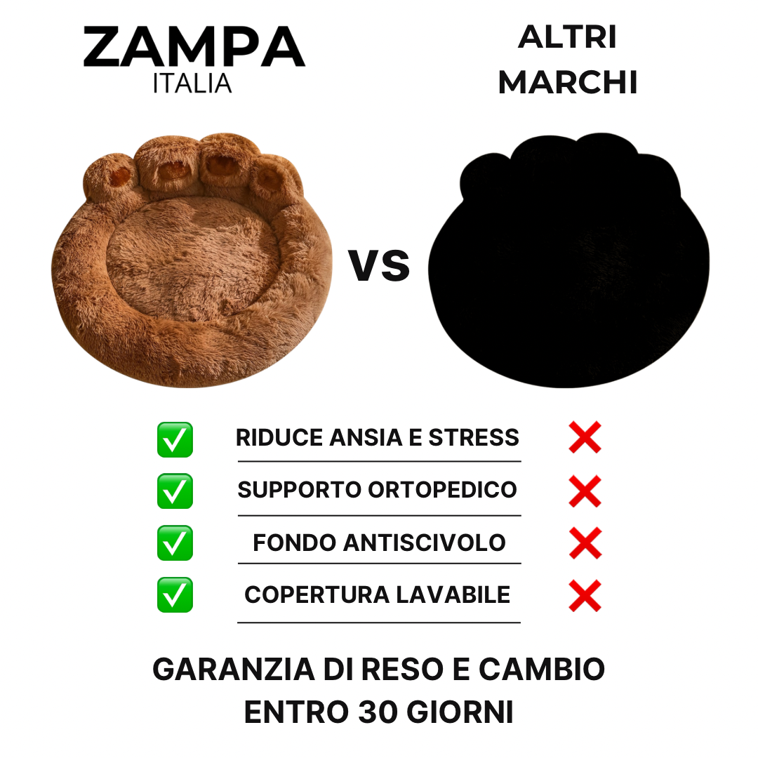 ZAMPA™ | Cuccia Morbida e Antistress